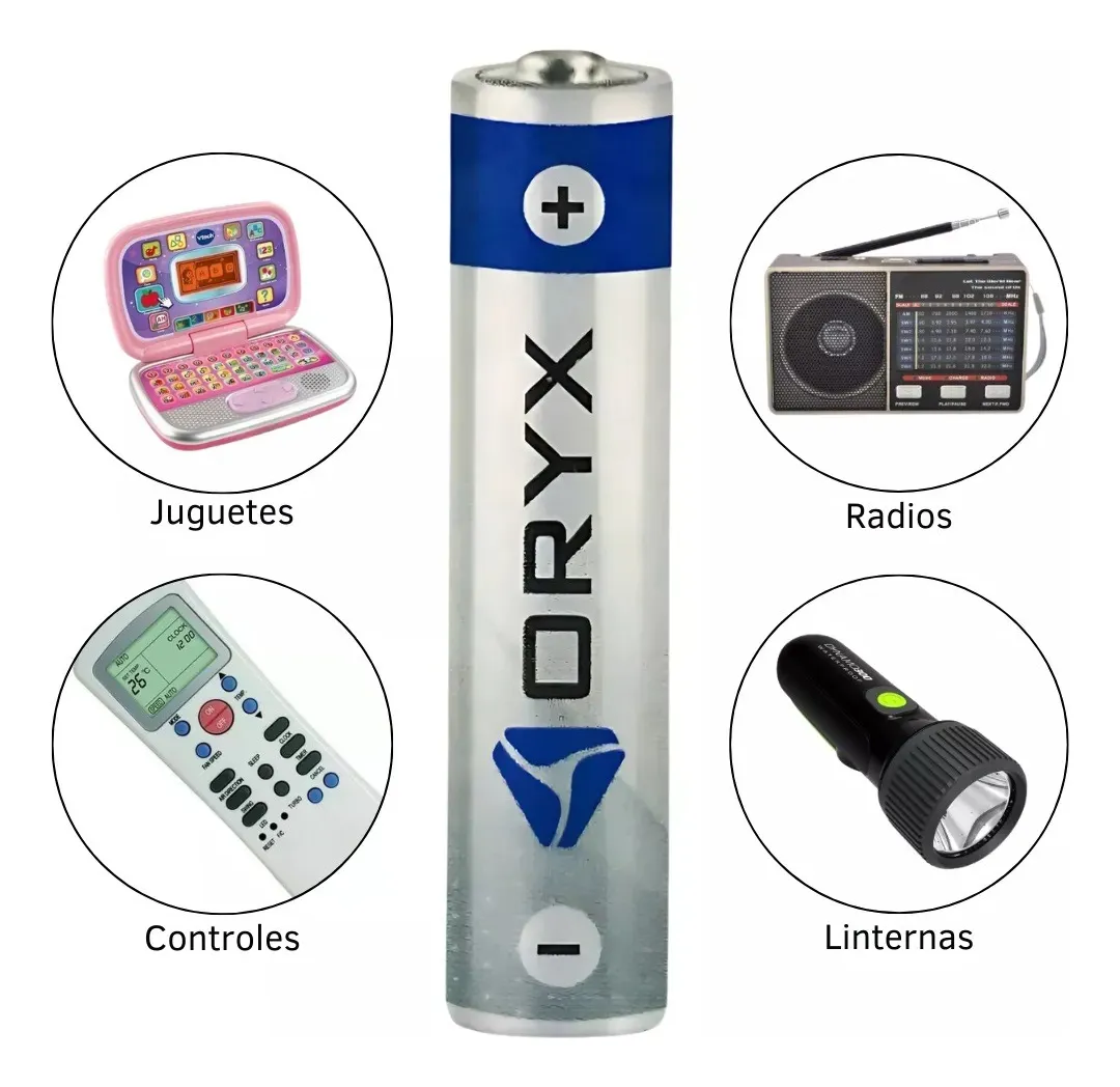 Pilas AAA OR0156 Oryx - Imagen 2