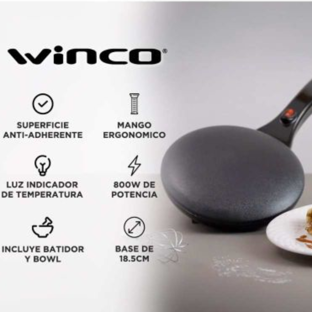 Panquequera W102 Winco - Imagen 2